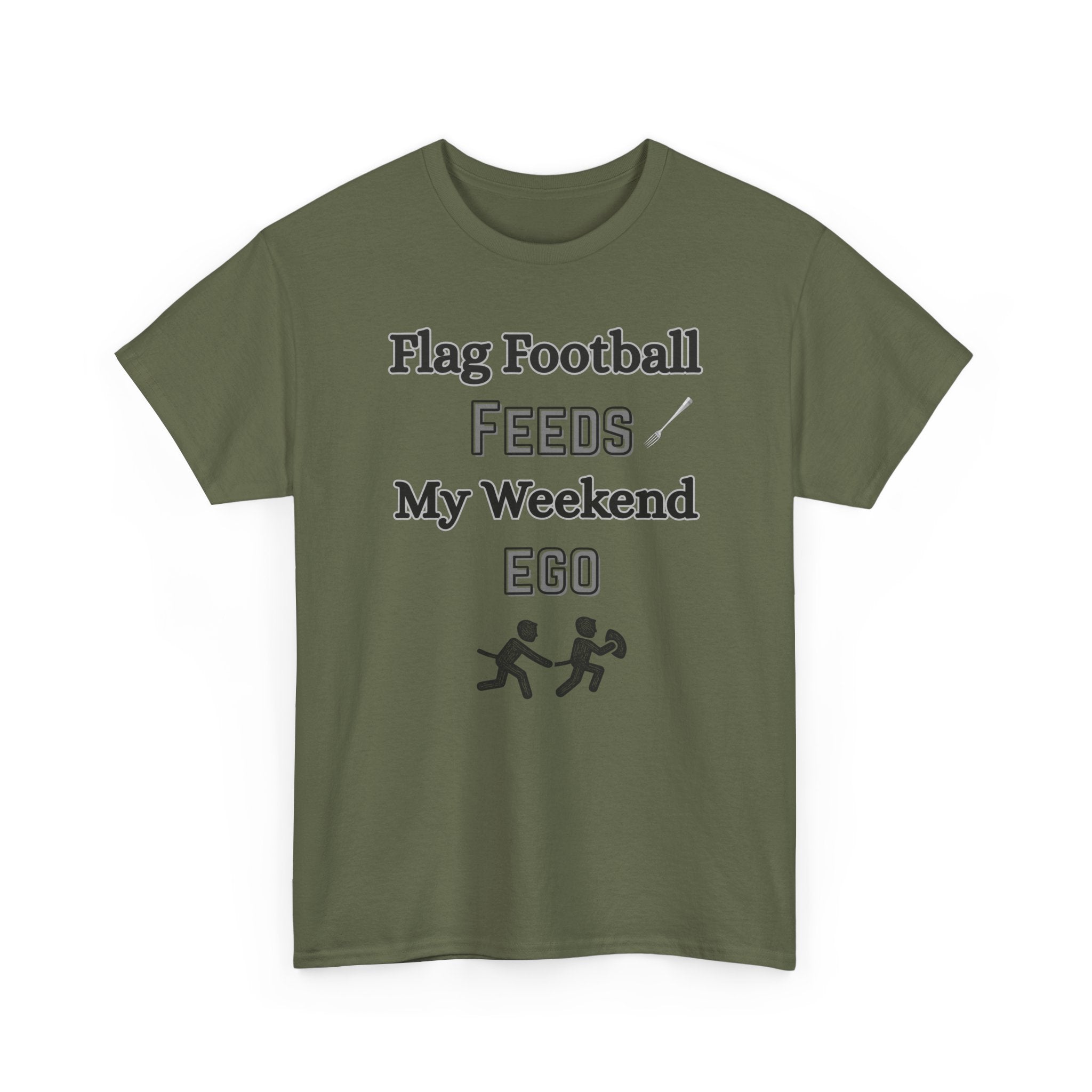 Flag Football Feeds My Weekend Ego Tee