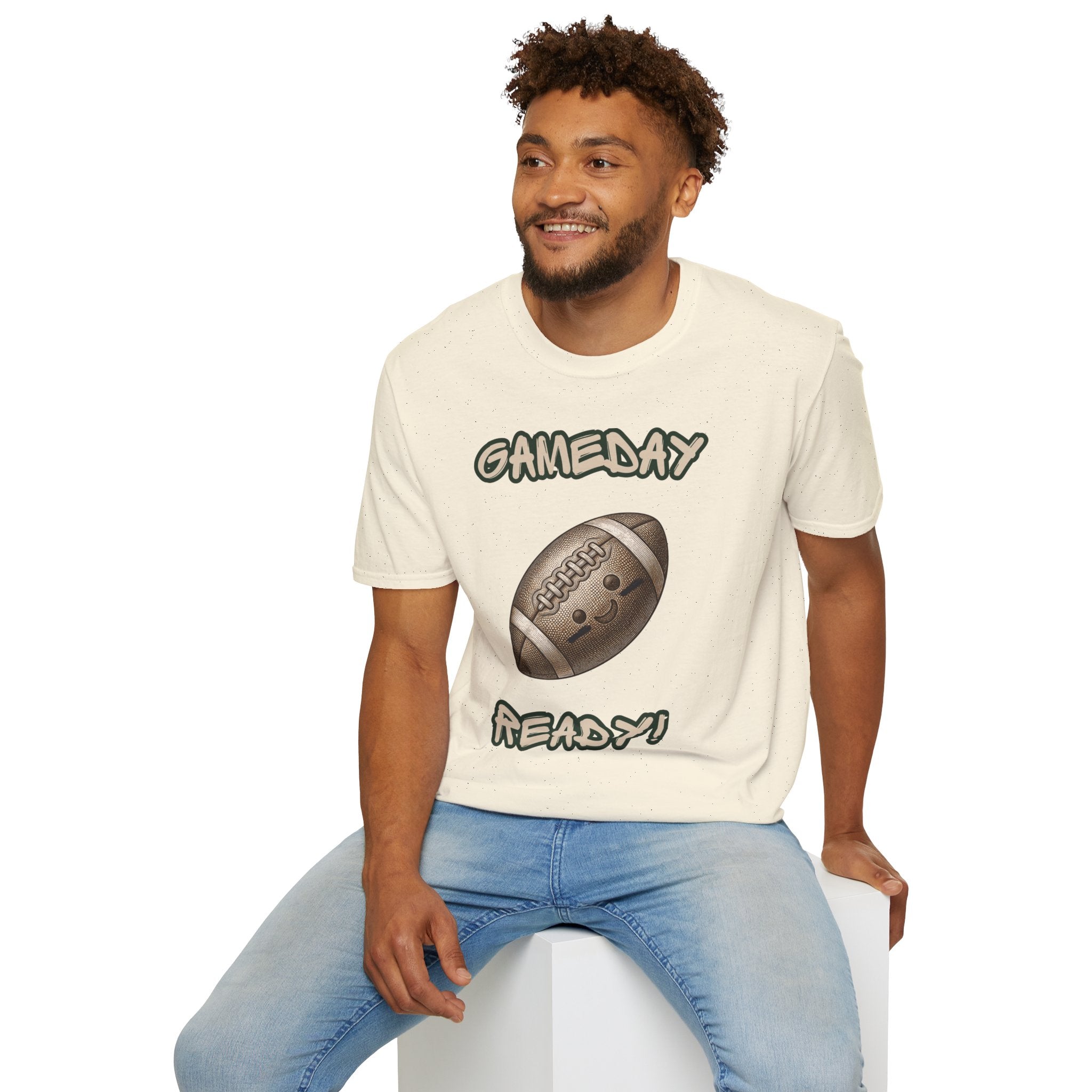 Gameday Ready Football T-Shirt — Vintage Football Graphic Tee for Fans
