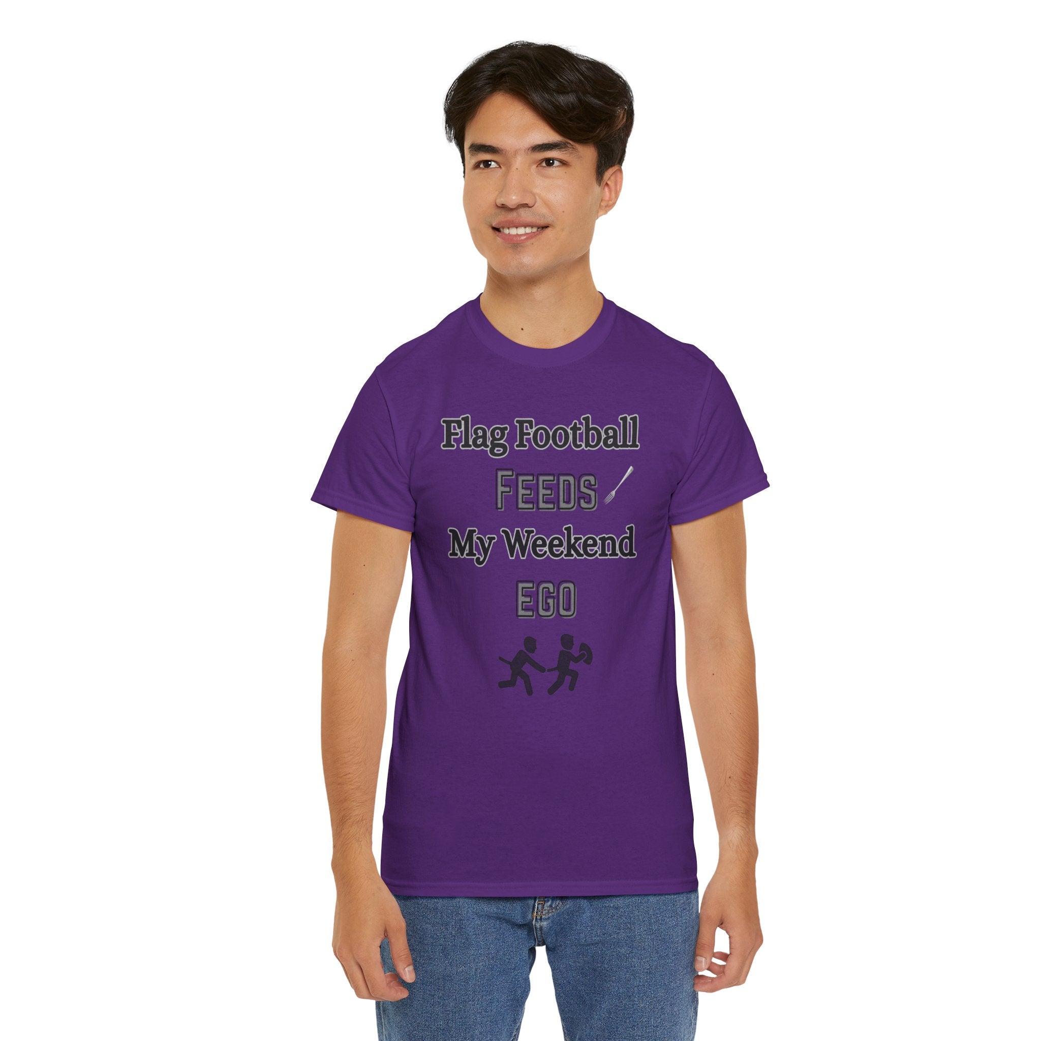 Flag Football Feeds My Weekend Ego Tee