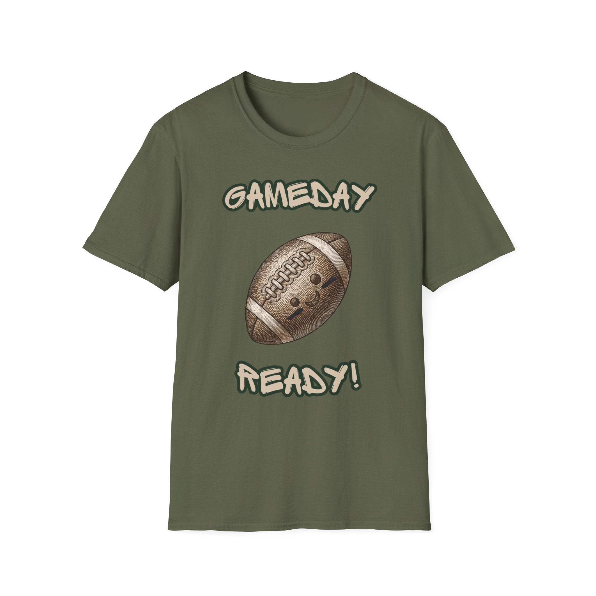 Gameday Ready Football T-Shirt — Vintage Football Graphic Tee for Fans