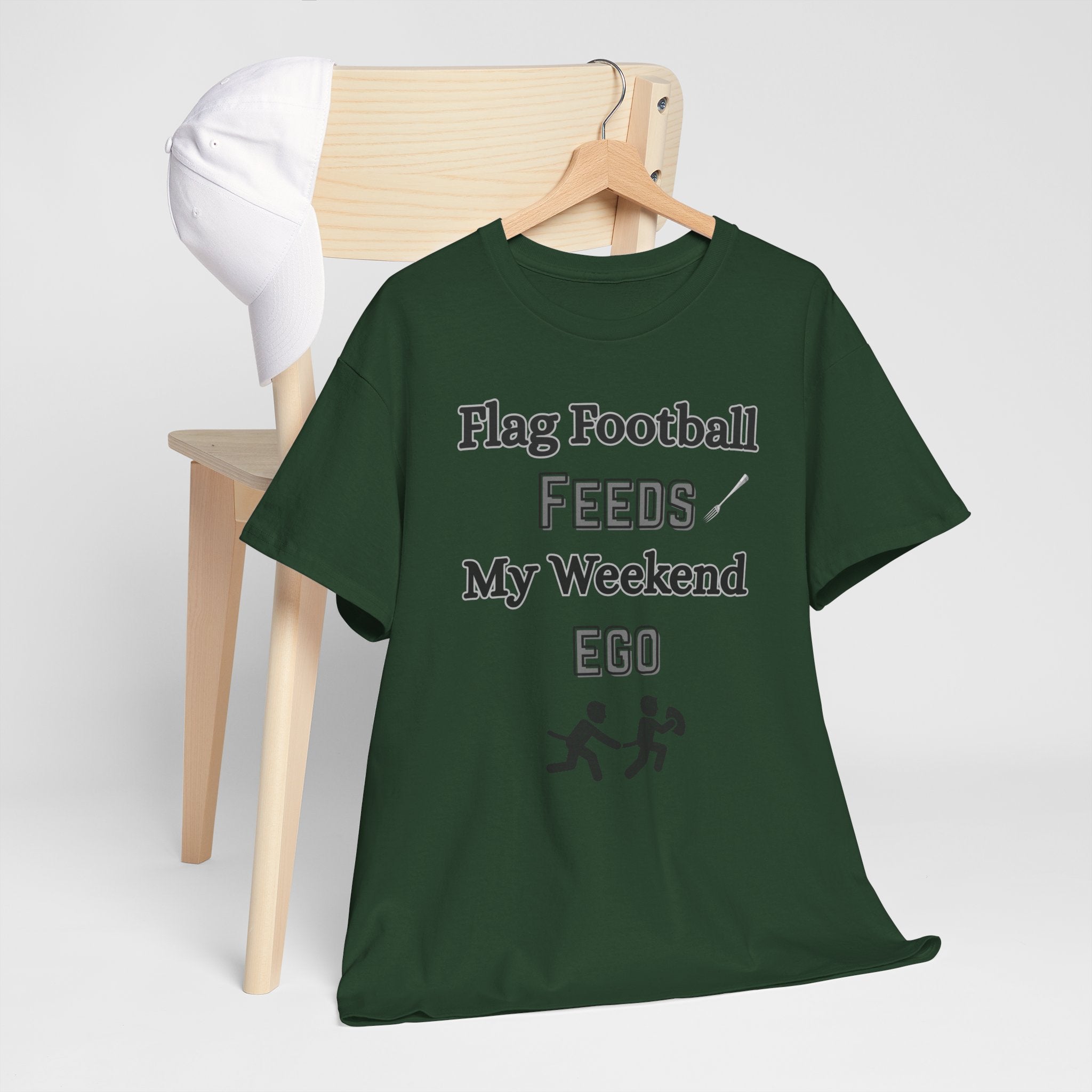 Flag Football Feeds My Weekend Ego Tee