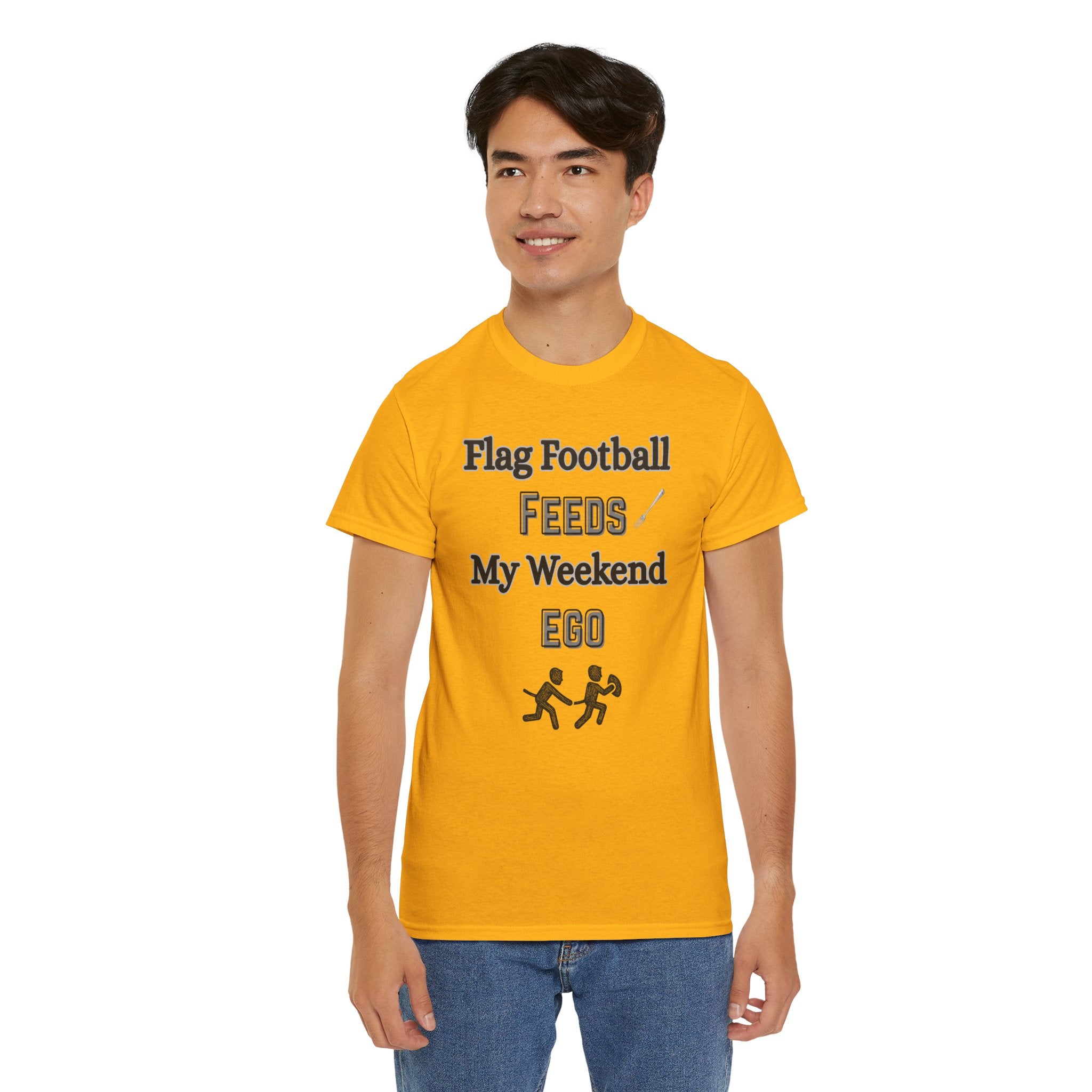 Flag Football Feeds My Weekend Ego Tee