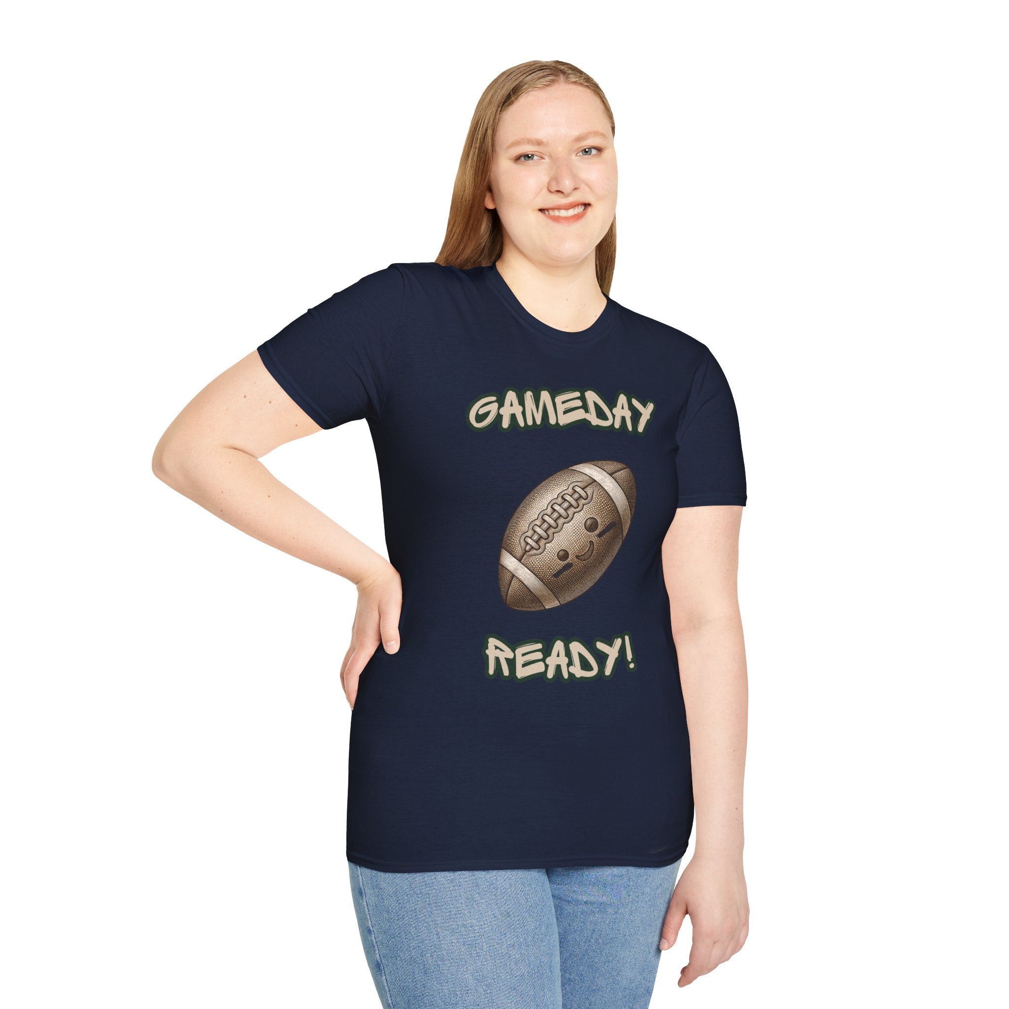 Gameday Ready Football T-Shirt — Vintage Football Graphic Tee for Fans