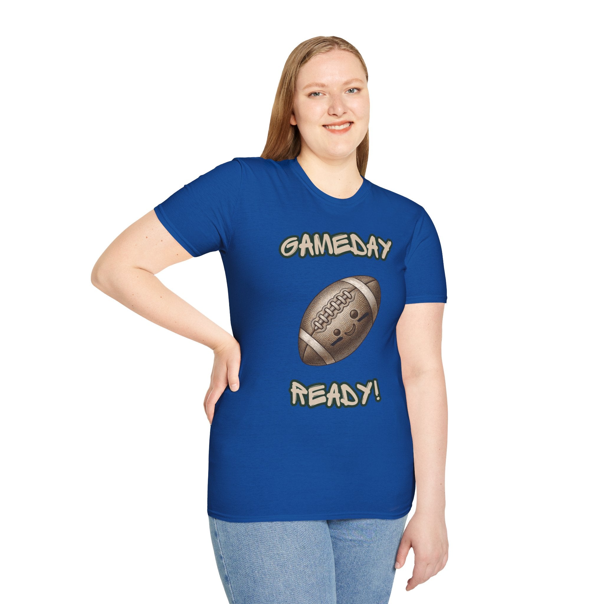 Gameday Ready Football T-Shirt — Vintage Football Graphic Tee for Fans