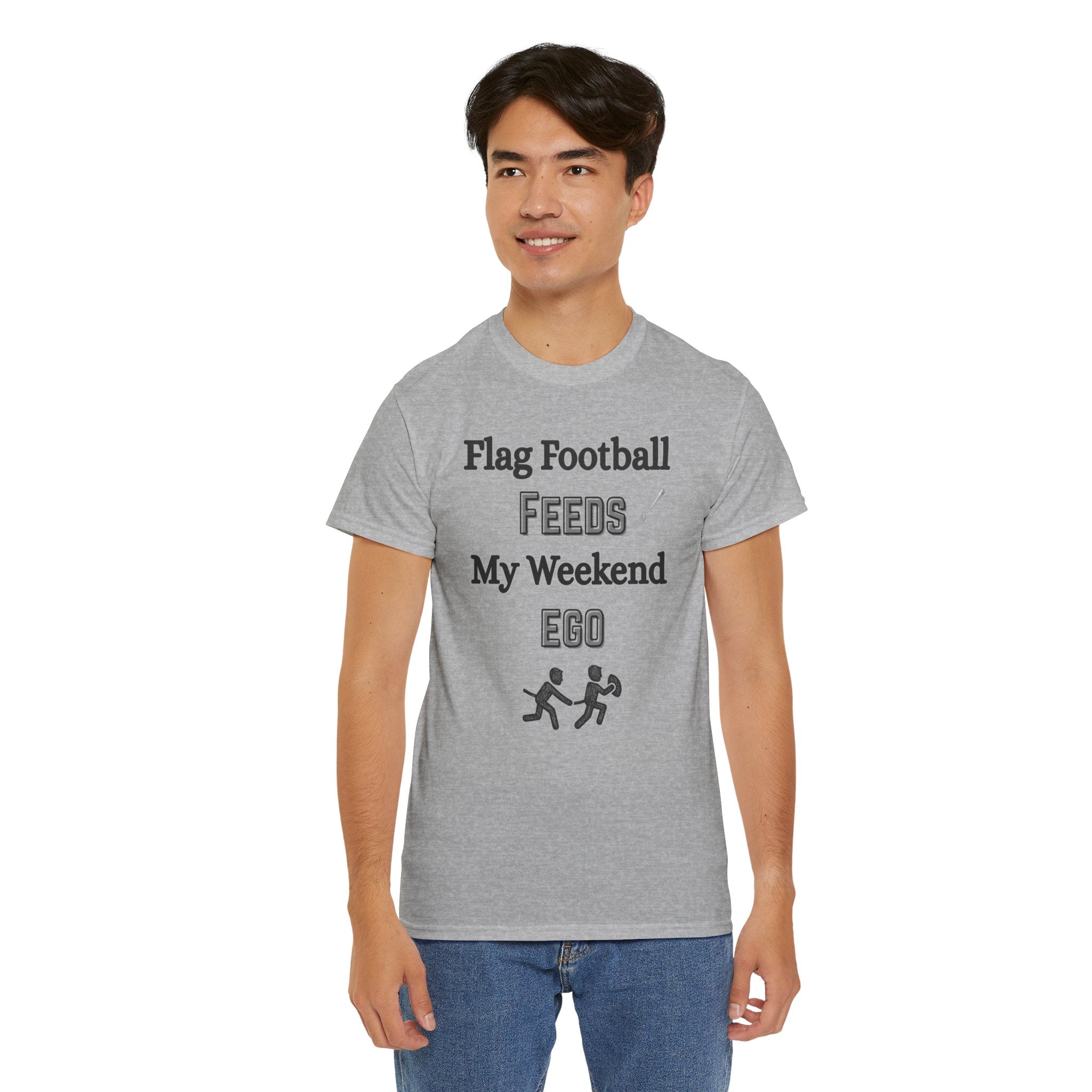 Flag Football Feeds My Weekend Ego Tee