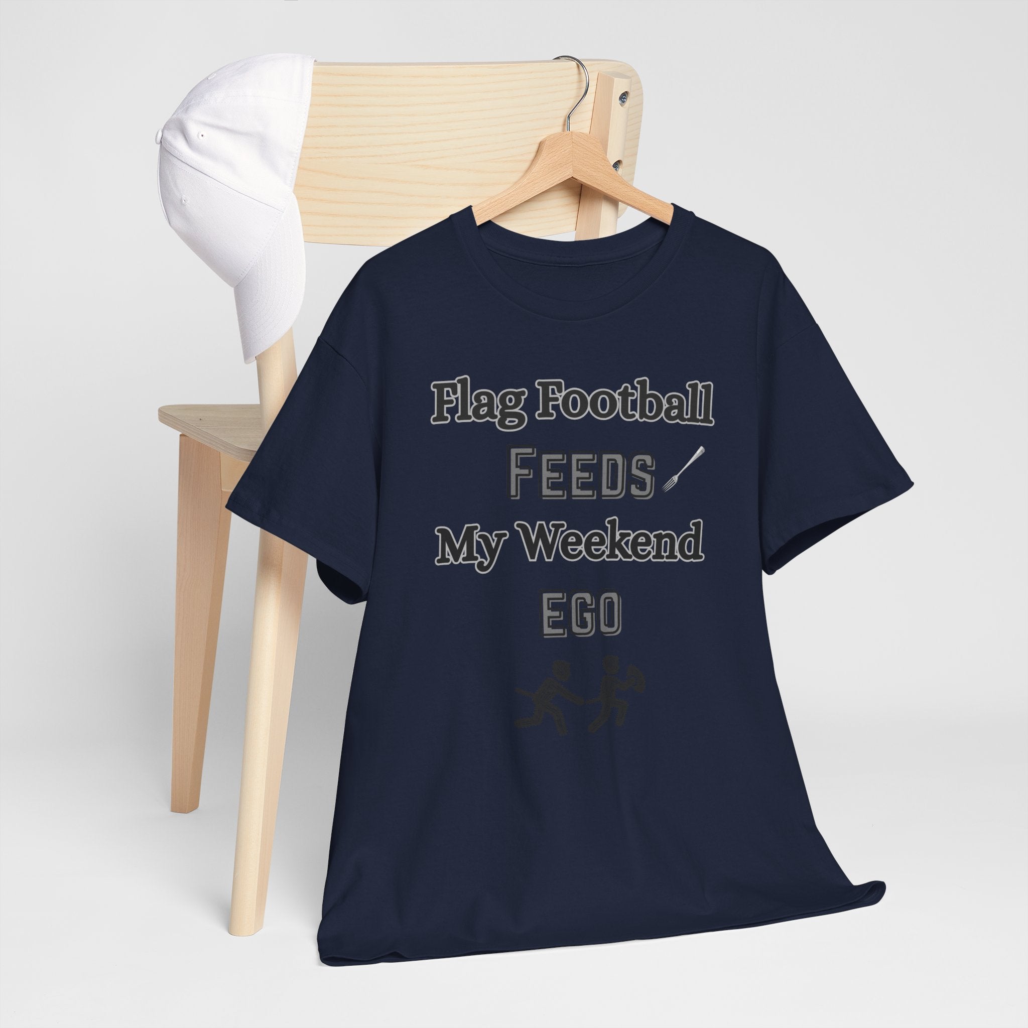 Flag Football Feeds My Weekend Ego Tee