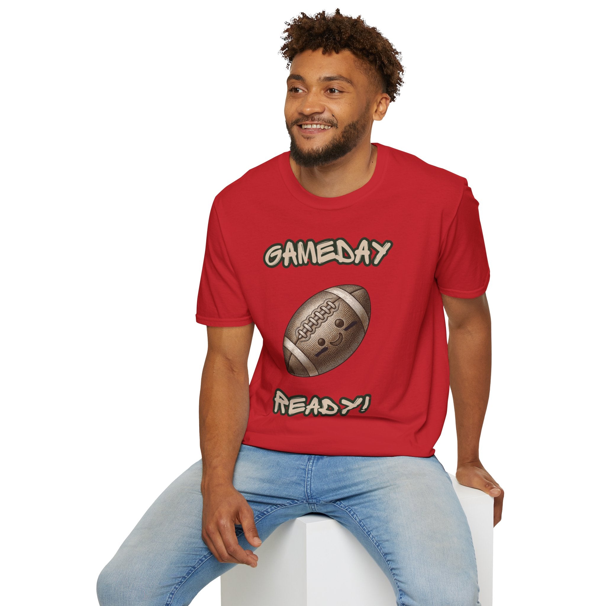 Gameday Ready Football T-Shirt — Vintage Football Graphic Tee for Fans