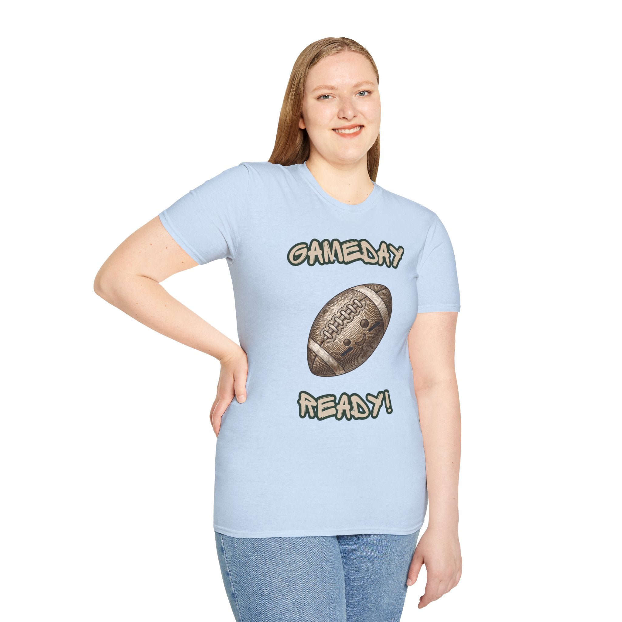 Gameday Ready Football T-Shirt — Vintage Football Graphic Tee for Fans