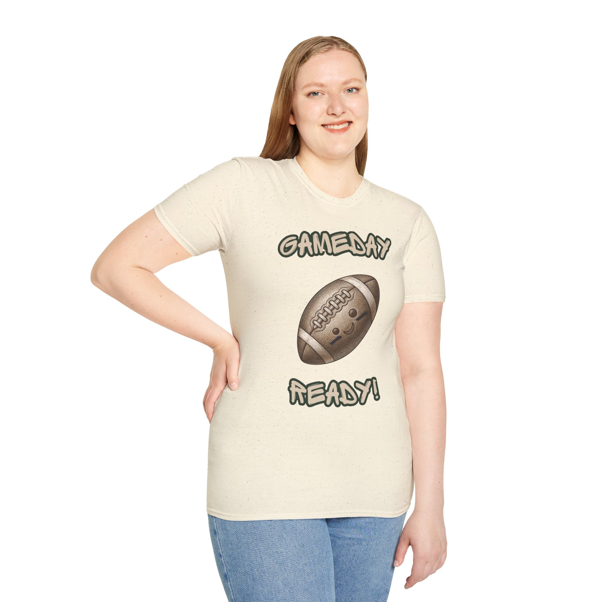 Gameday Ready Football T-Shirt — Vintage Football Graphic Tee for Fans