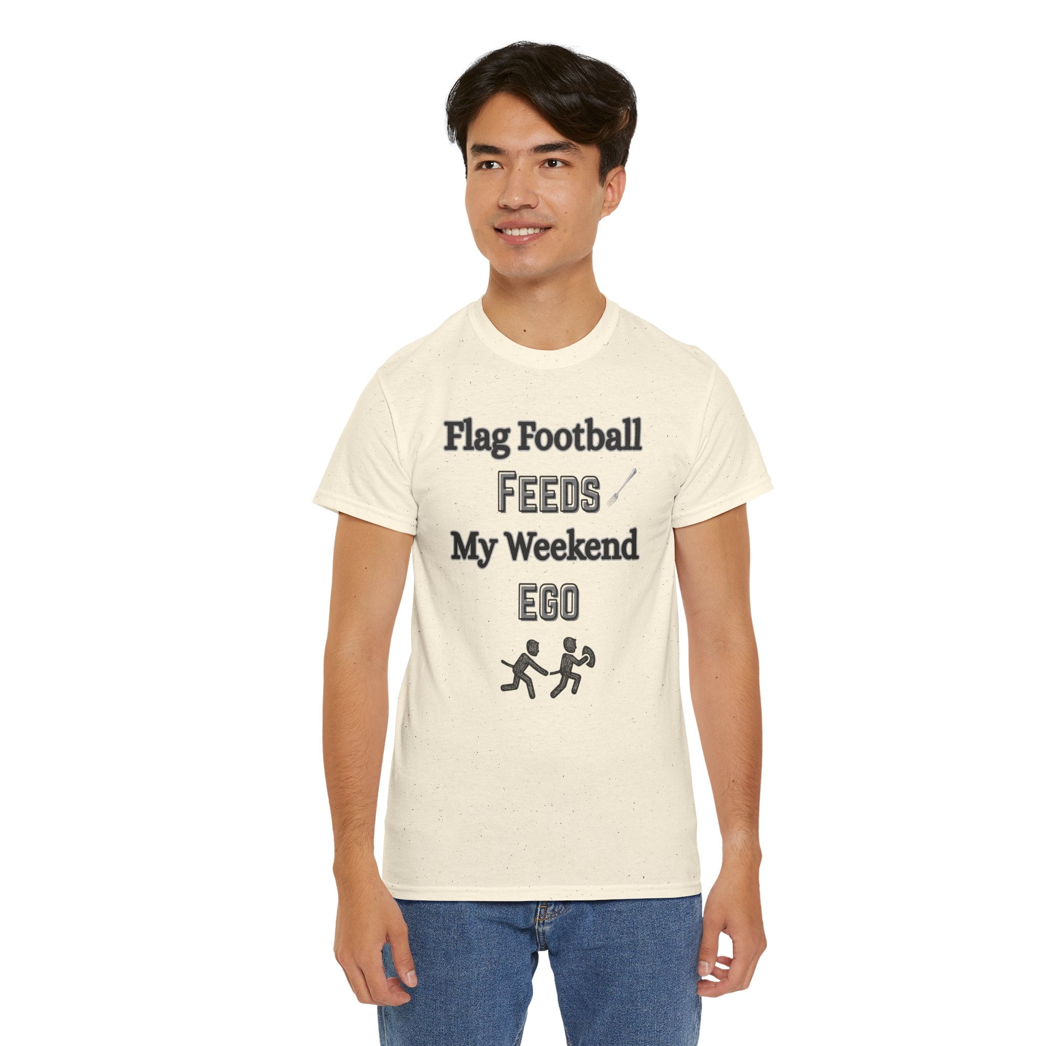 Flag Football Feeds My Weekend Ego Tee