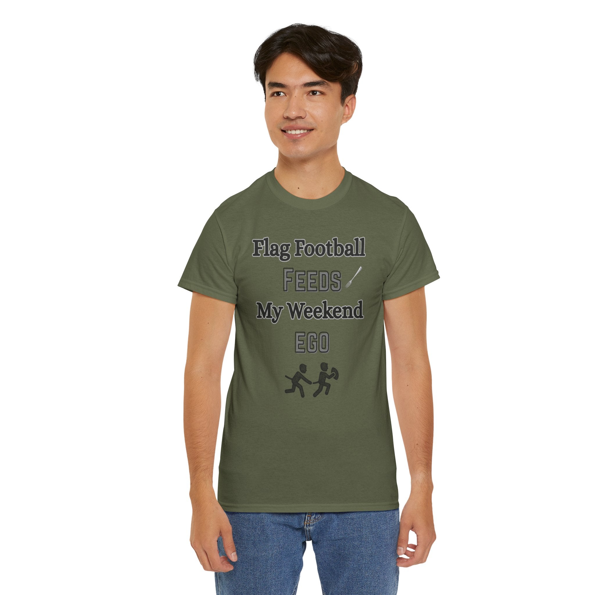 Flag Football Feeds My Weekend Ego Tee