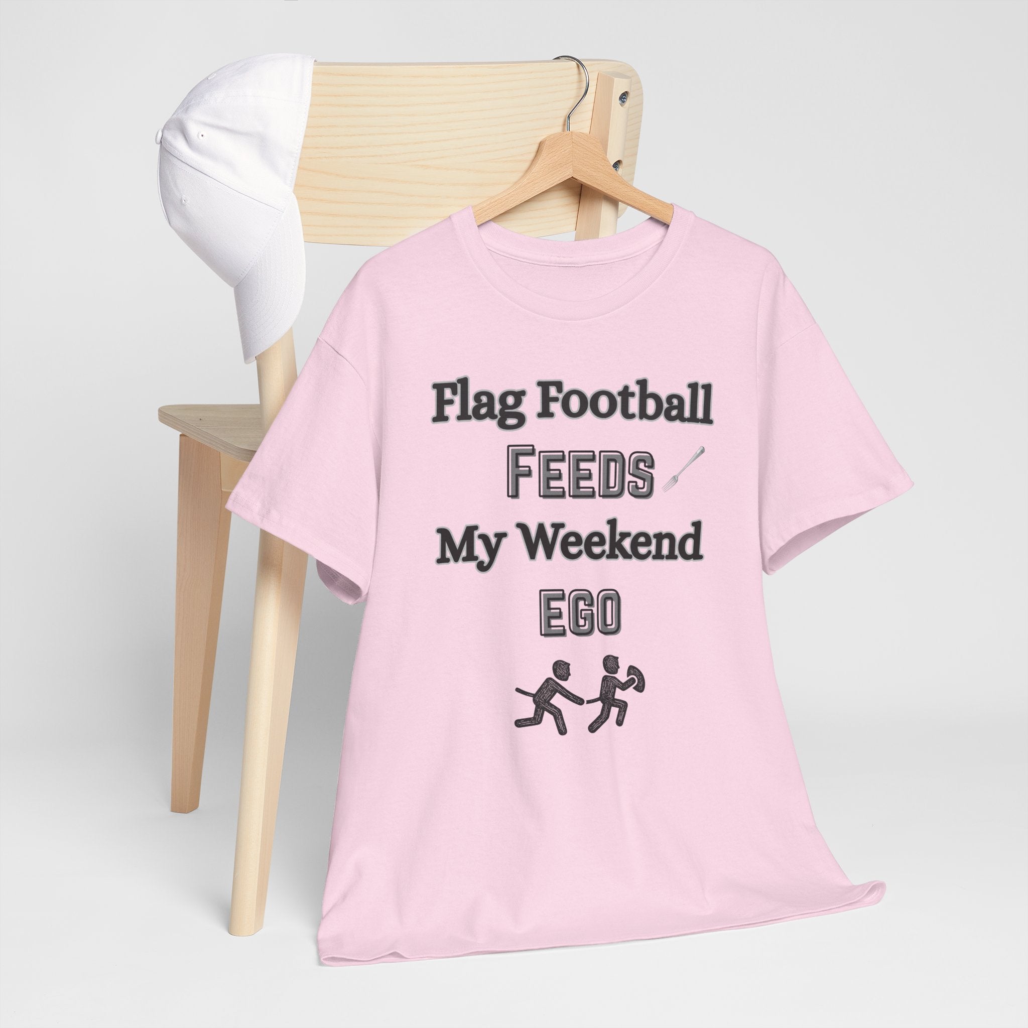 Flag Football Feeds My Weekend Ego Tee