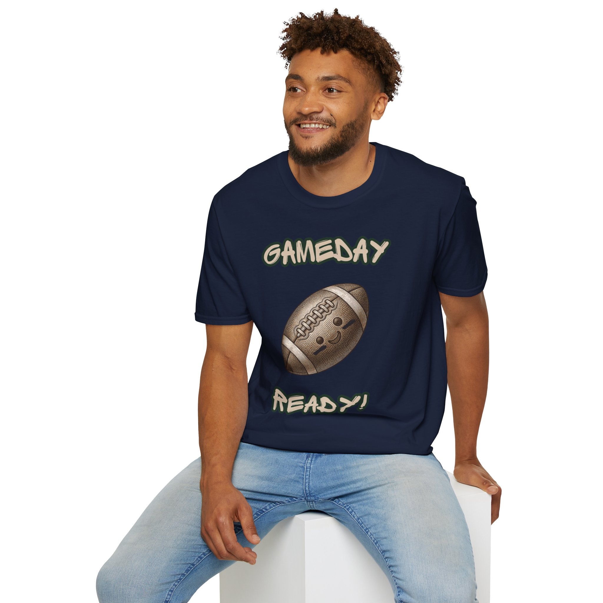 Gameday Ready Football T-Shirt — Vintage Football Graphic Tee for Fans