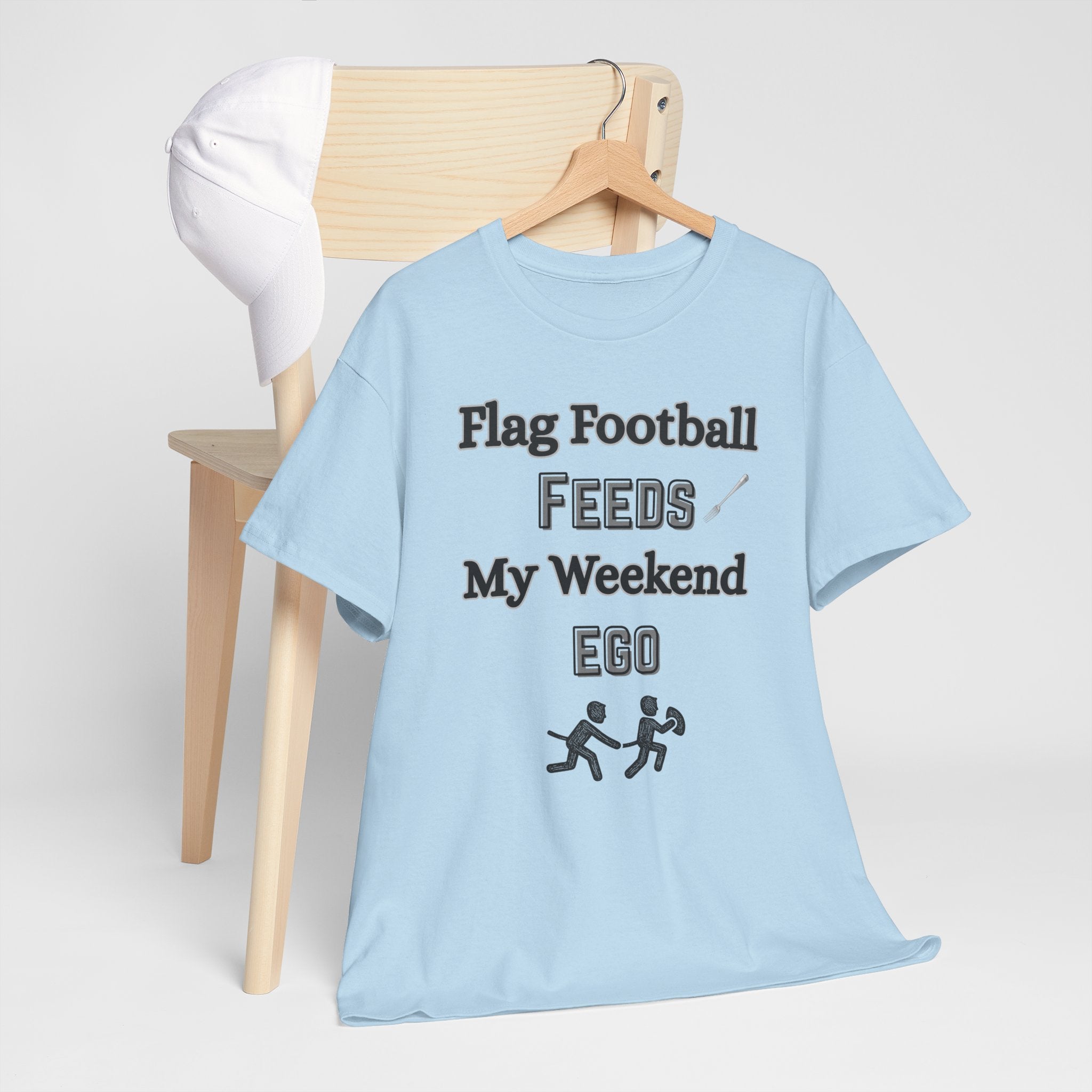 Flag Football Feeds My Weekend Ego Tee