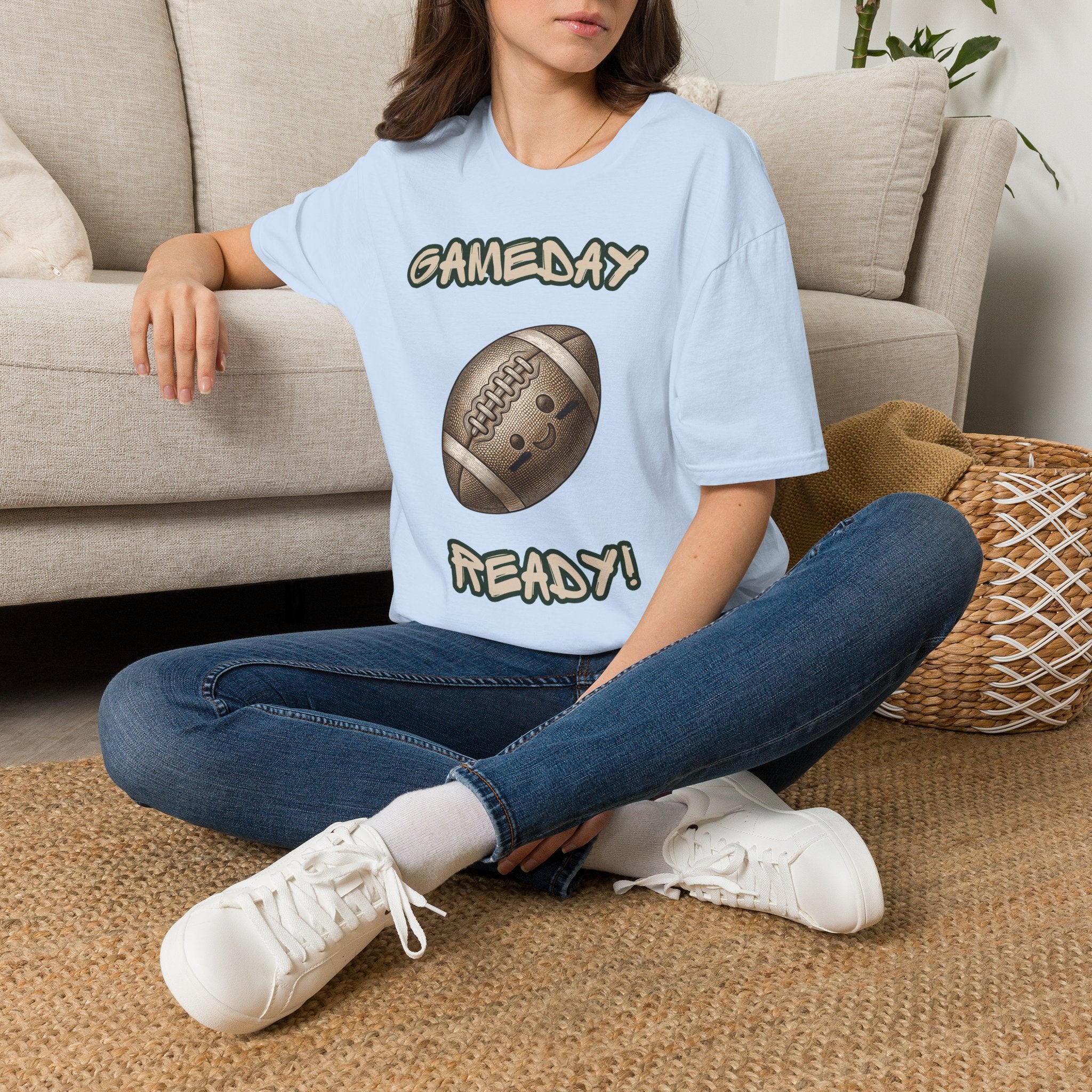 Gameday Ready Football T-Shirt — Vintage Football Graphic Tee for Fans