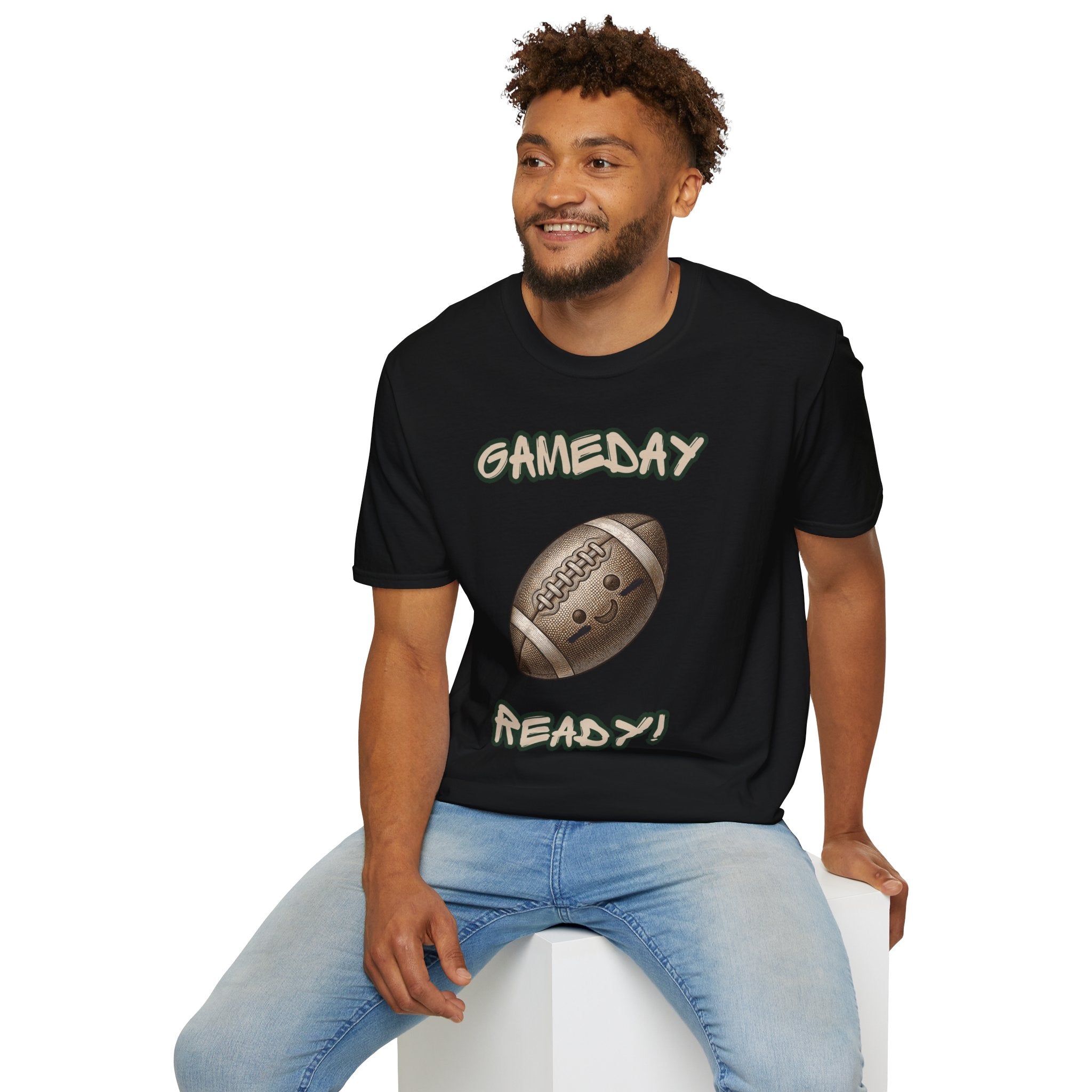 Gameday Ready Football T-Shirt — Vintage Football Graphic Tee for Fans