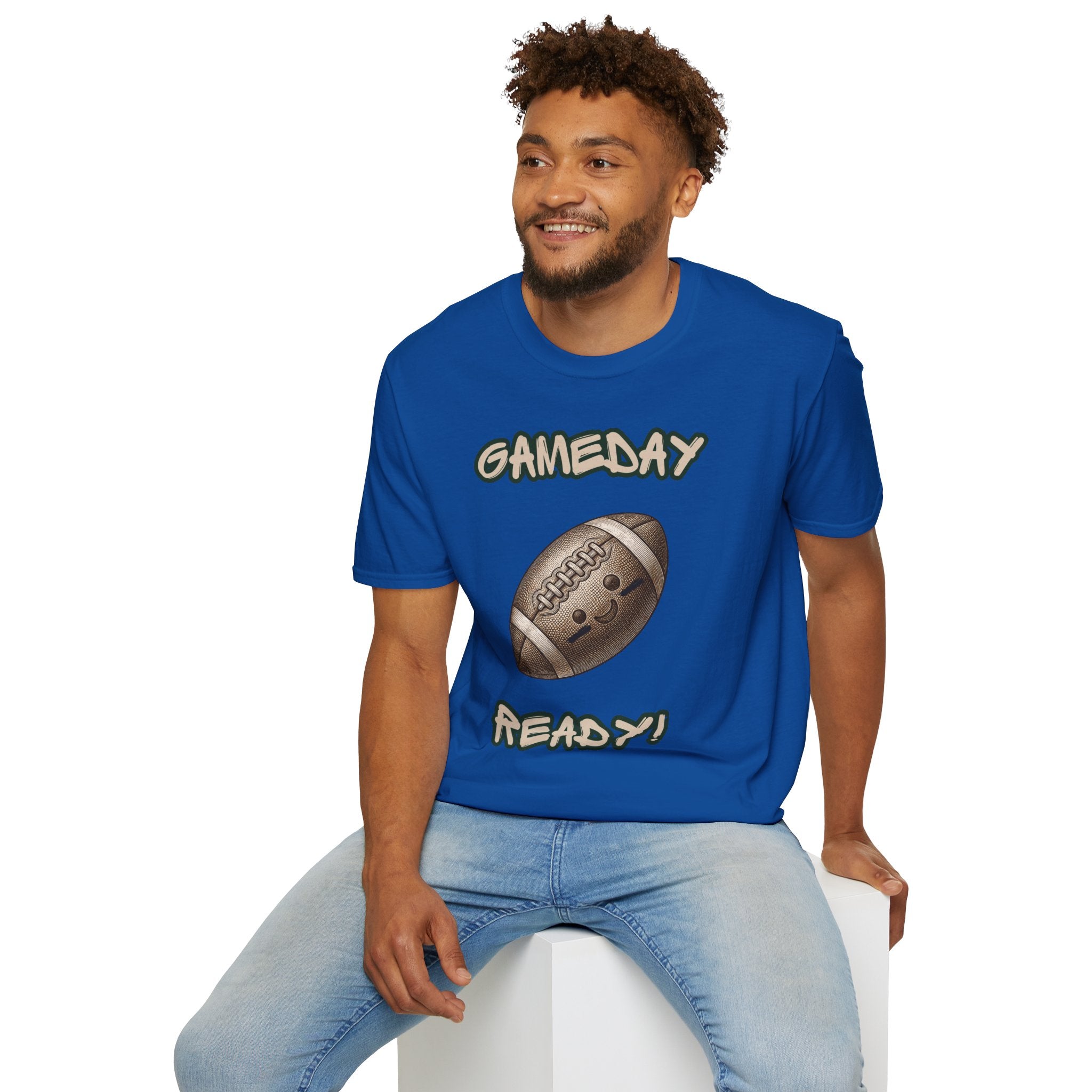 Gameday Ready Football T-Shirt — Vintage Football Graphic Tee for Fans