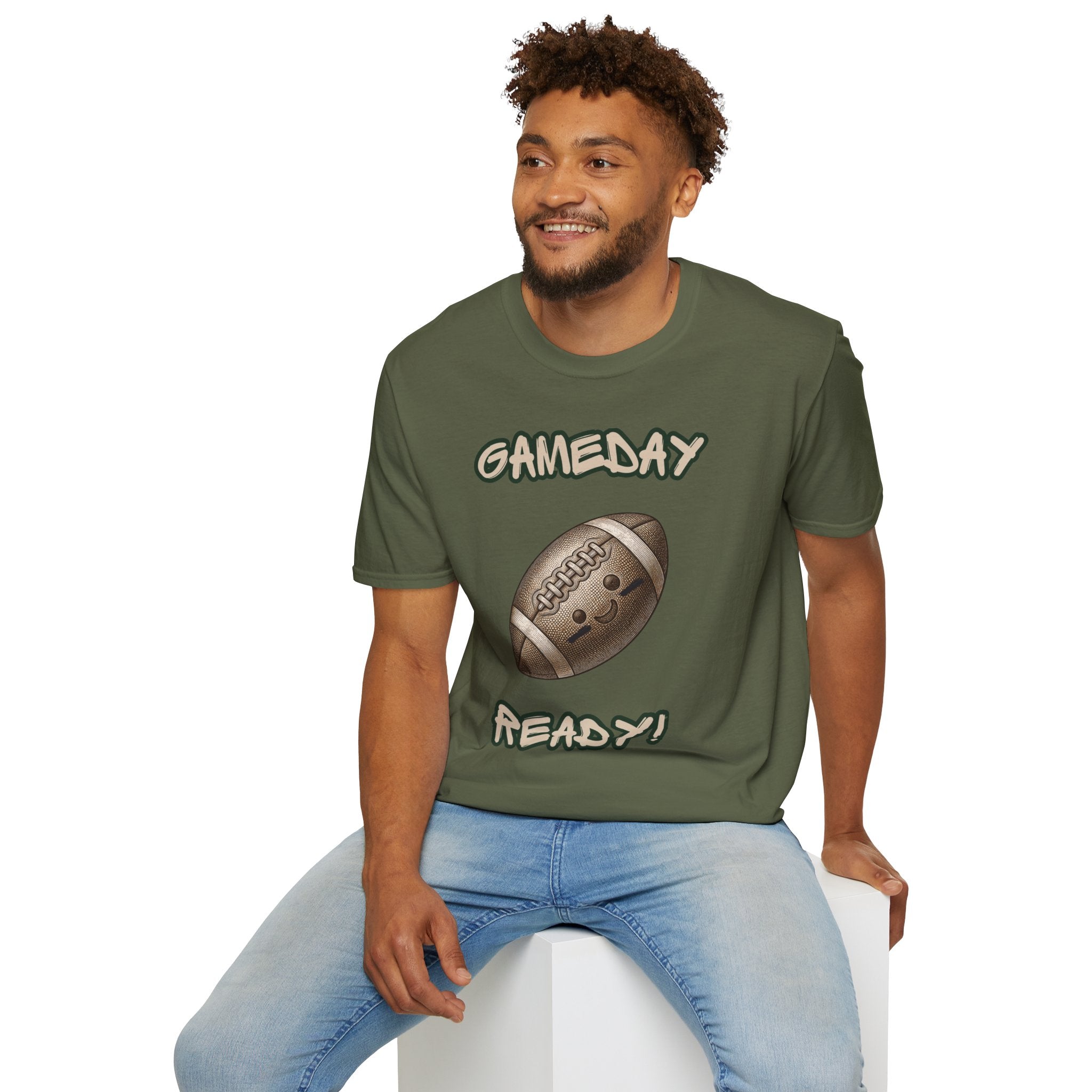 Gameday Ready Football T-Shirt — Vintage Football Graphic Tee for Fans