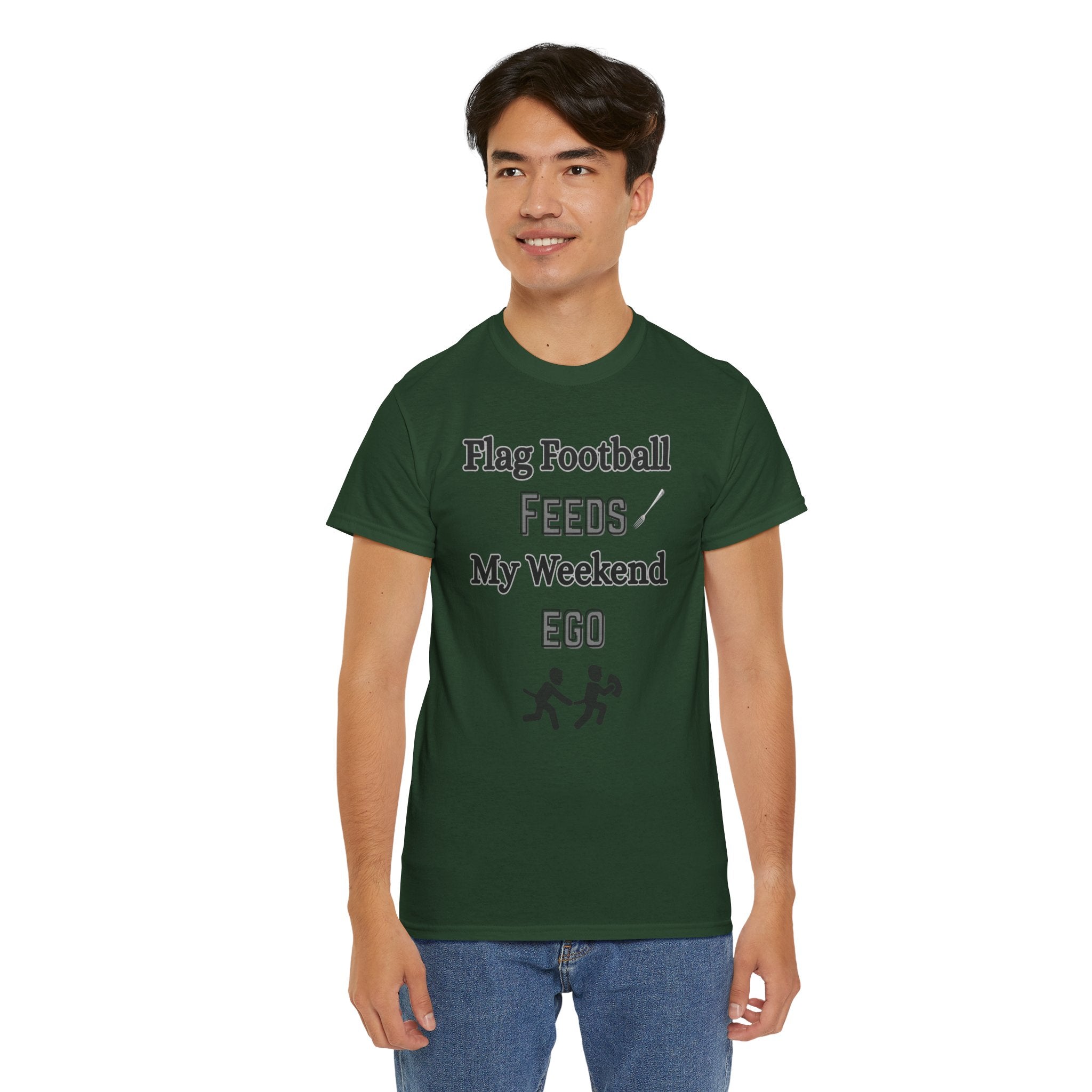 Flag Football Feeds My Weekend Ego Tee