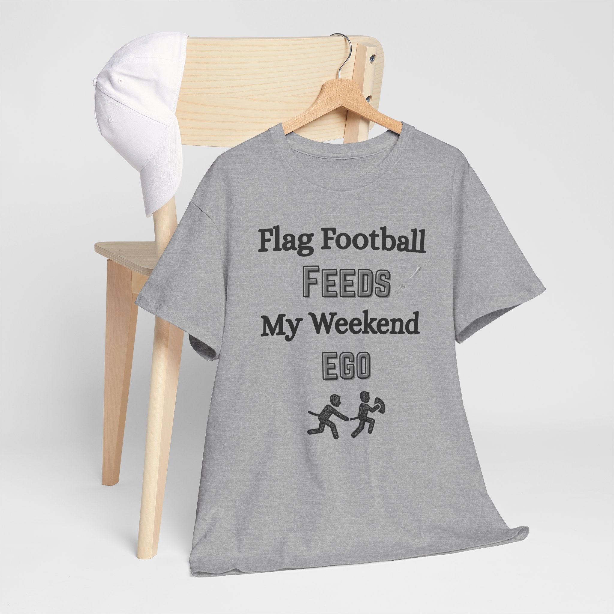 Flag Football Feeds My Weekend Ego Tee