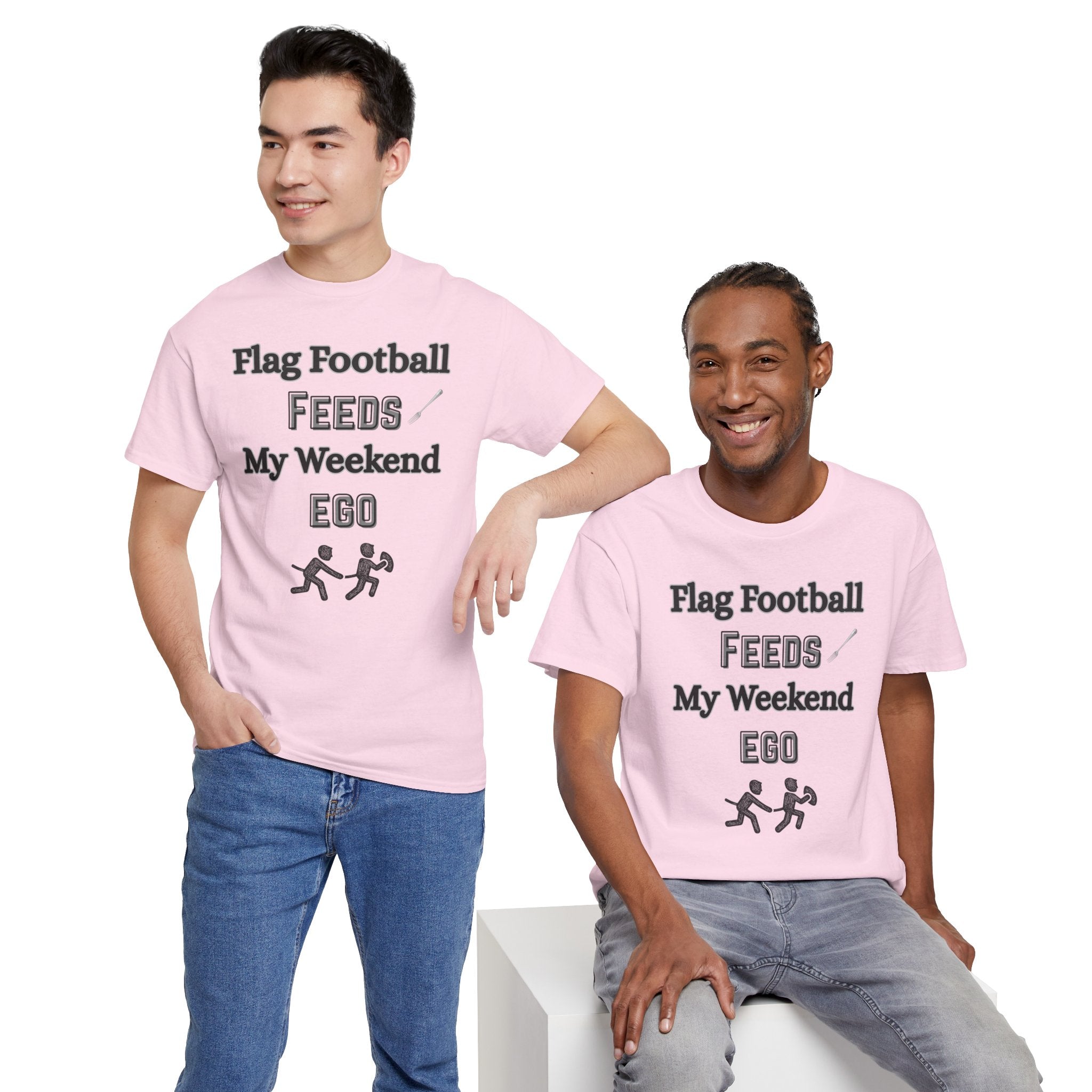 Flag Football Feeds My Weekend Ego Tee
