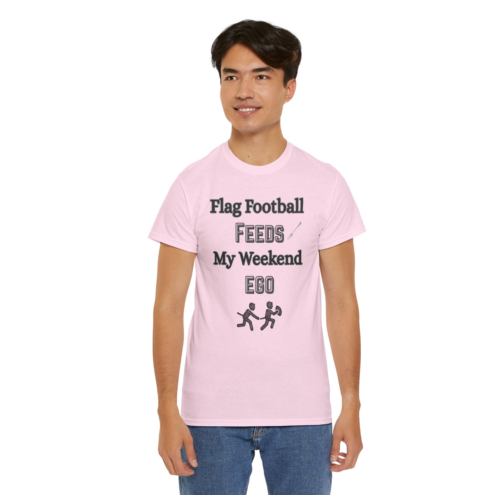 Flag Football Feeds My Weekend Ego Tee