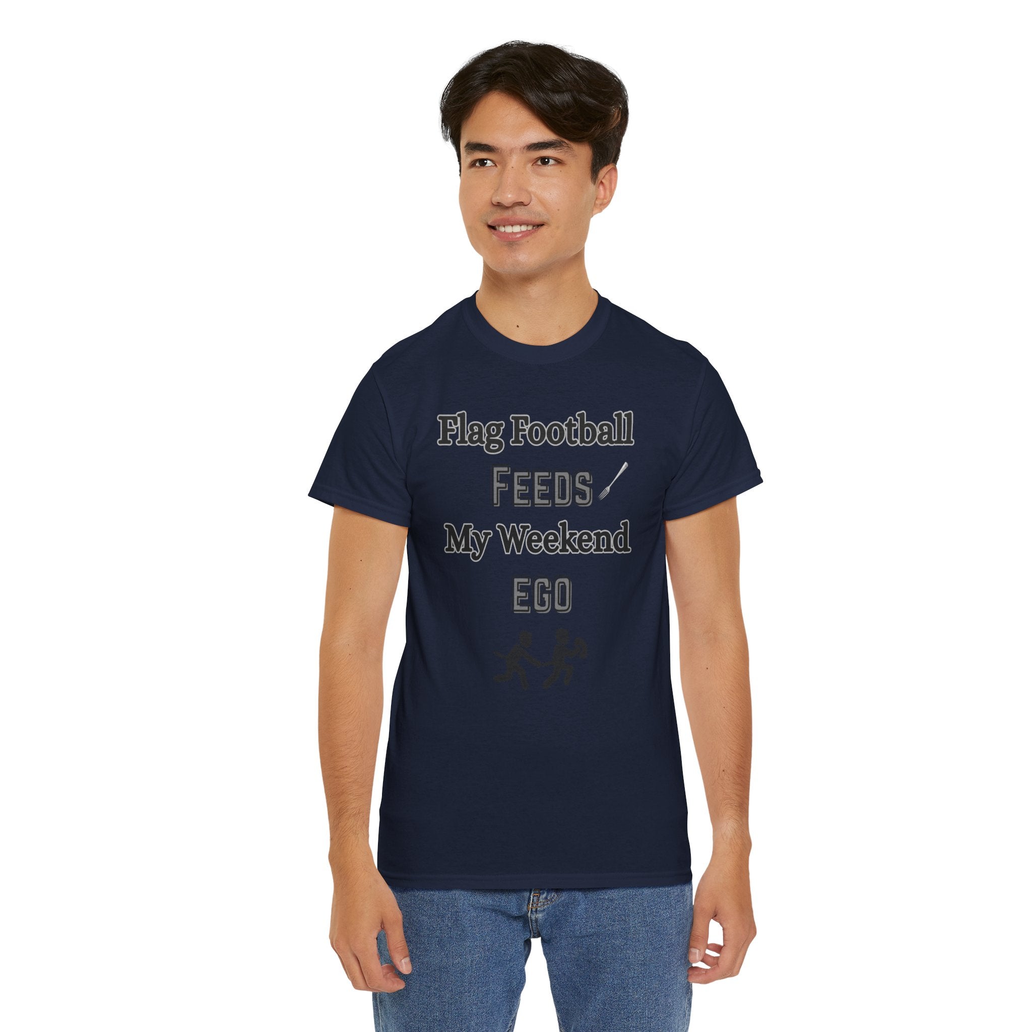 Flag Football Feeds My Weekend Ego Tee