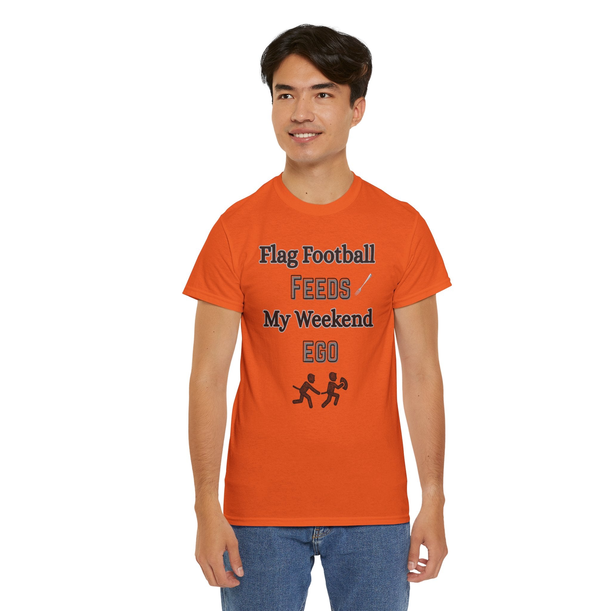 Flag Football Feeds My Weekend Ego Tee