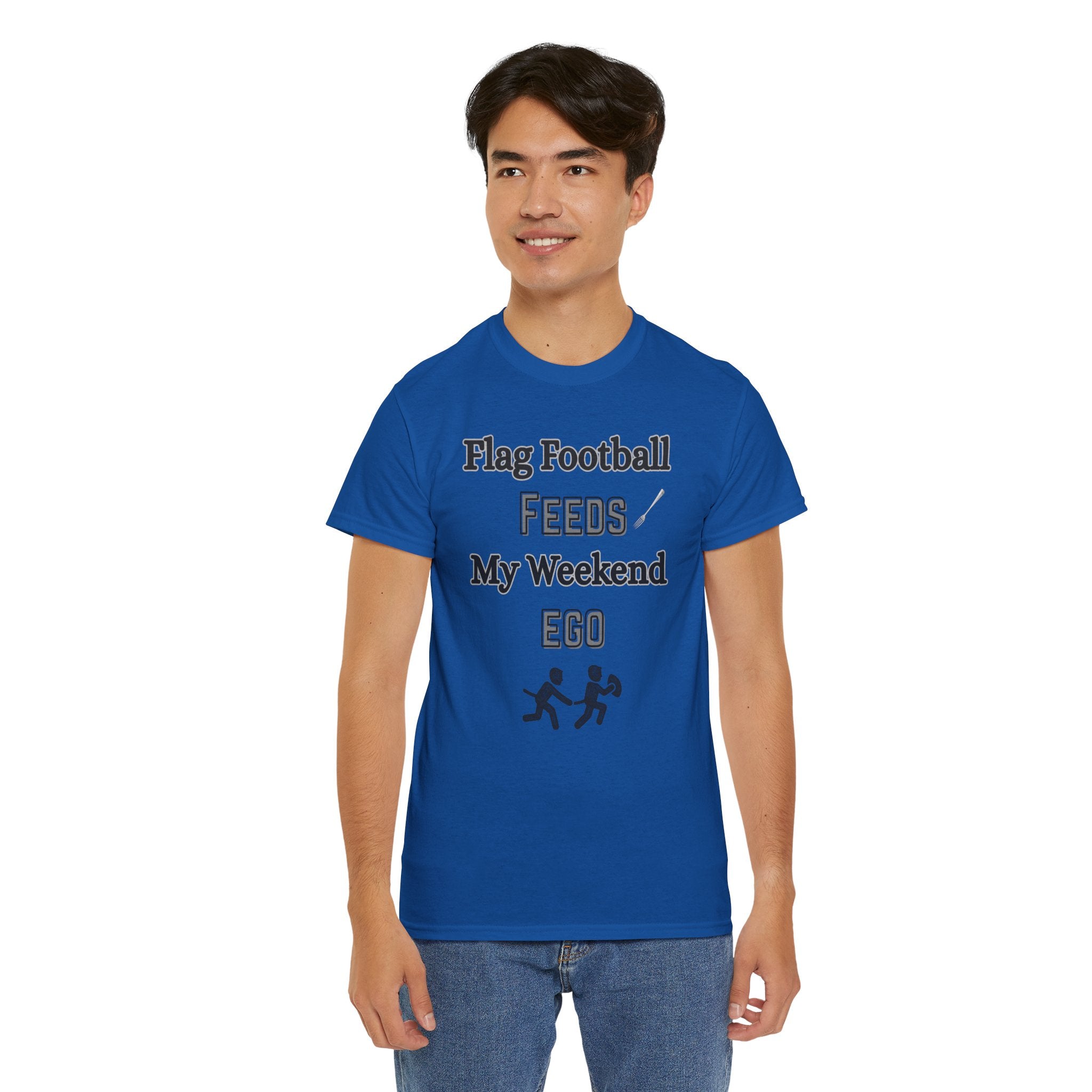 Flag Football Feeds My Weekend Ego Tee