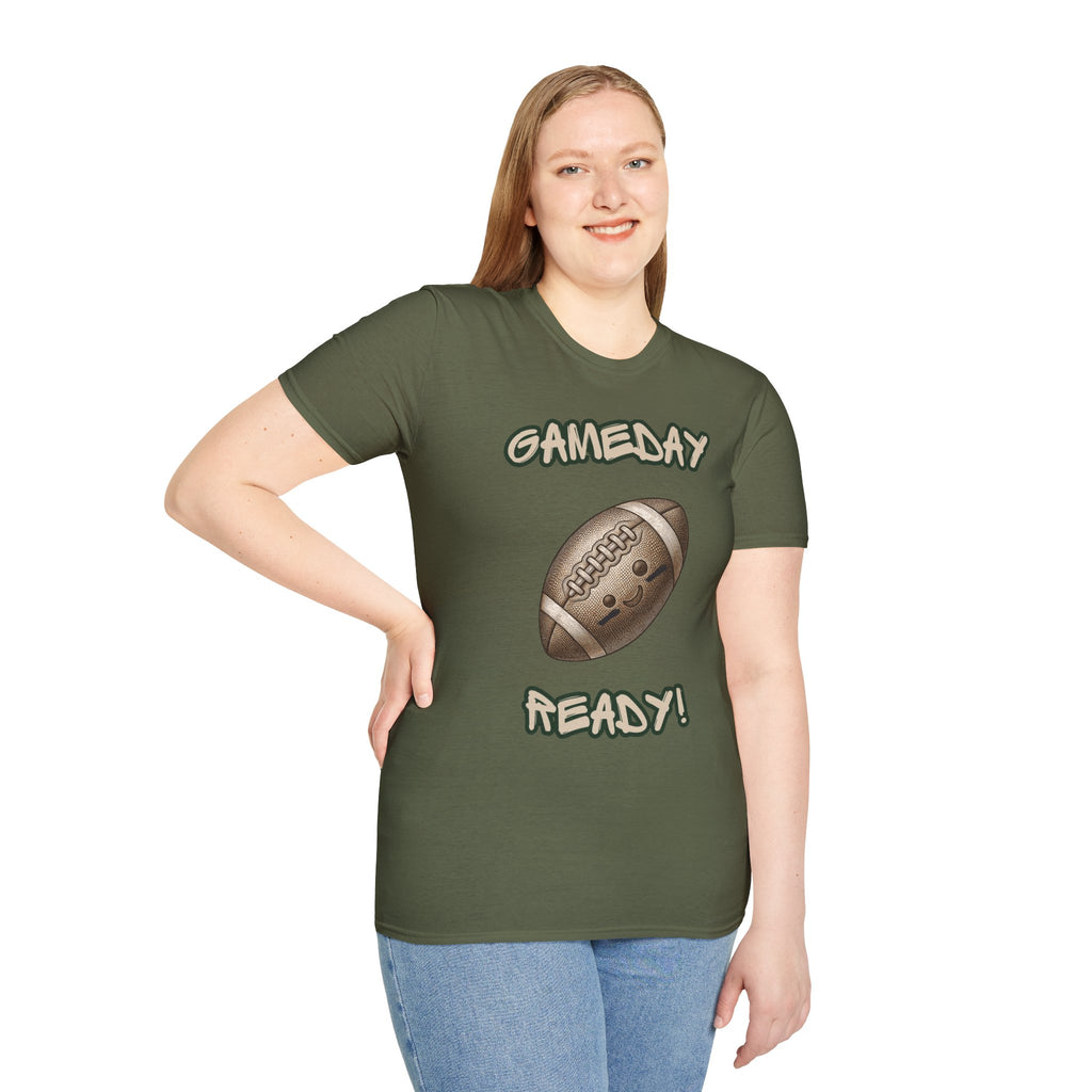 Gameday Ready Football T-Shirt — Vintage Football Graphic Tee for Fans